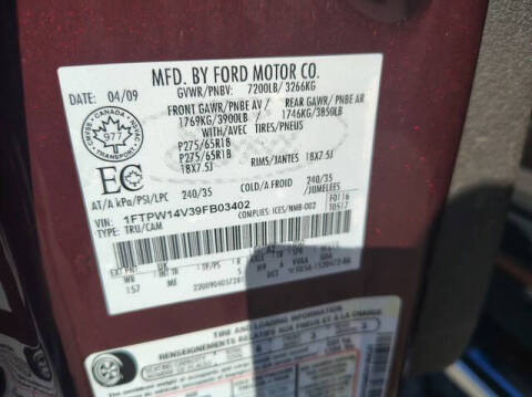 2009 Ford F-150
