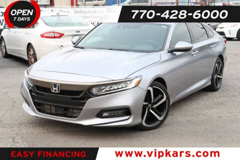 2019 Honda Accord for sale at VIP Kars/Smart Auto Finance in Marietta GA