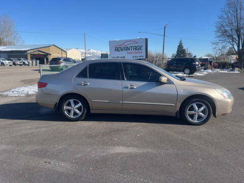 2005 Honda Accord for sale at Advantage Auto Sales in Garden City ID