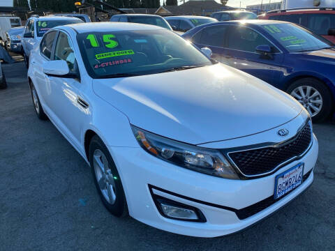2015 Kia Optima for sale at CAR GENERATION CENTER, INC. in Los Angeles CA