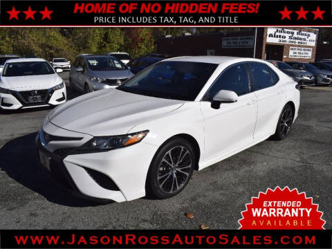 2018 Toyota Camry for sale at Jason Ross Auto Sales in Burlington NC