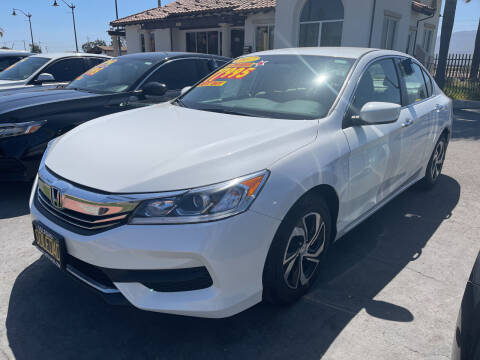 2017 Honda Accord for sale at Soledad Auto Sales in Soledad CA