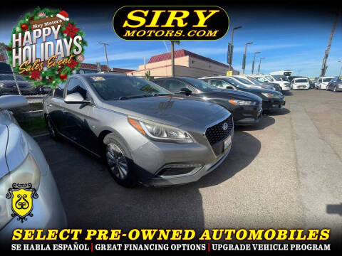 2017 Hyundai Sonata Hybrid SE