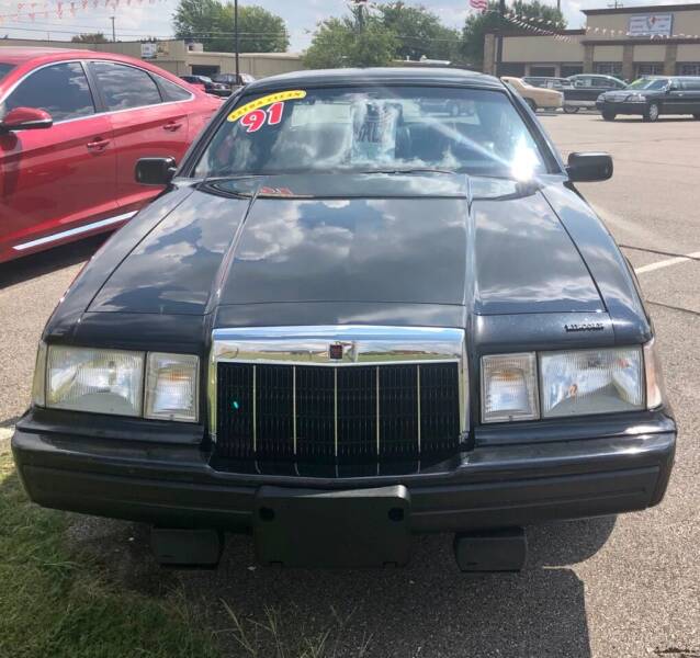 1991 Lincoln Mark VII for sale at Iconic Motors of Oklahoma City, LLC in Oklahoma City OK