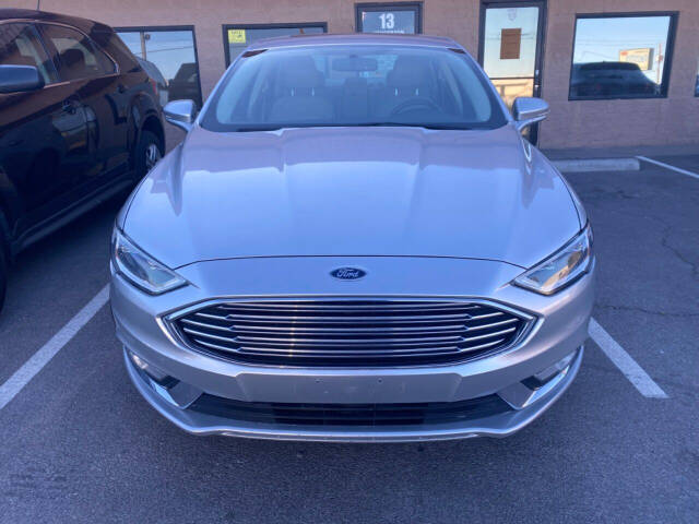 2017 Ford Fusion for sale at Henderson Auto Sales in Henderson, NV