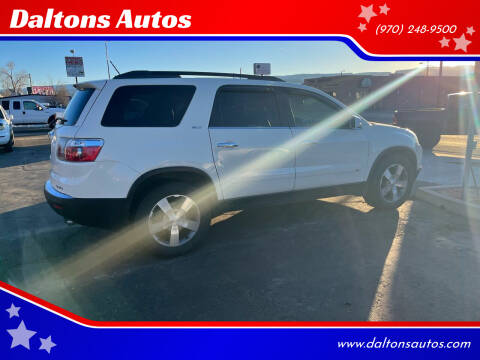 2010 GMC Acadia for sale at Daltons Autos in Grand Junction CO