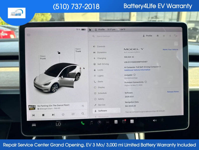 2021 Tesla Model Y Standard Range