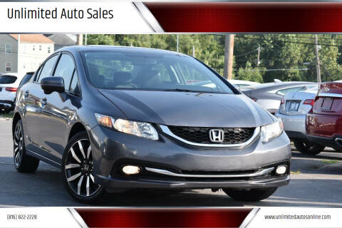 2015 Honda Civic for sale at Unlimited Auto Sales in Kansas City MO