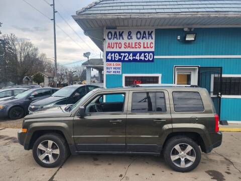 2016 Jeep Patriot for sale at Oak & Oak Auto Sales in Toledo OH