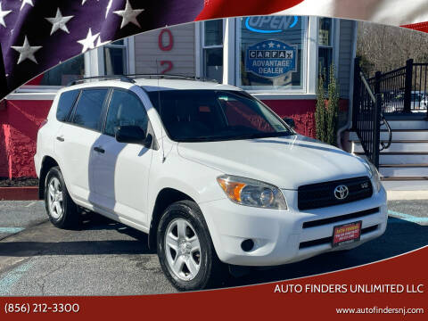 2008 Toyota RAV4 for sale at Auto Finders Unlimited LLC in Vineland NJ