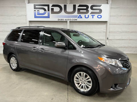 2015 Toyota Sienna for sale at DUBS AUTO LLC in Clearfield UT