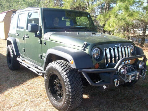 2008 Jeep Wrangler Unlimited for sale at Edwards Auto Outlet Inc. in Wilson NC
