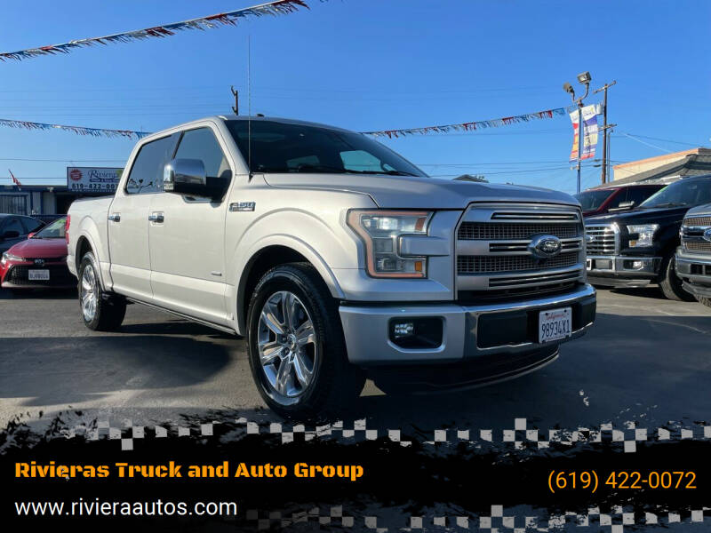2015 Ford F-150 for sale at Rivieras Truck and Auto Group in Chula Vista CA