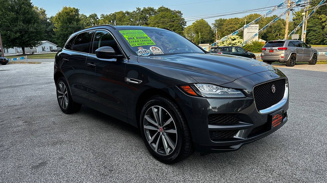 2018 Jaguar F-PACE for sale at North Ridge Auto Center LLC in Madison, OH