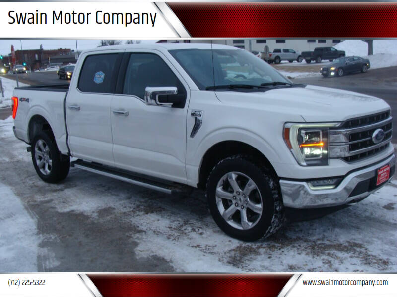 2021 Ford F-150 for sale at Swain Motor Company in Cherokee IA