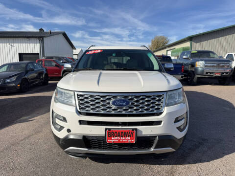 2016 Ford Explorer Platinum