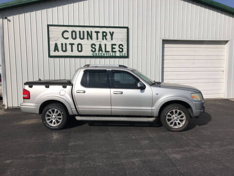 2007 Ford Explorer Sport Trac for sale at COUNTRY AUTO SALES LLC in Greenville OH