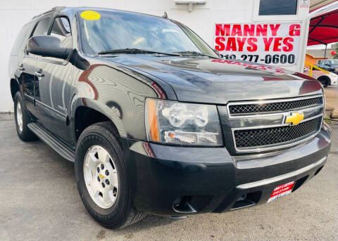 2013 Chevrolet Tahoe for sale at Manny G Motors in San Antonio TX