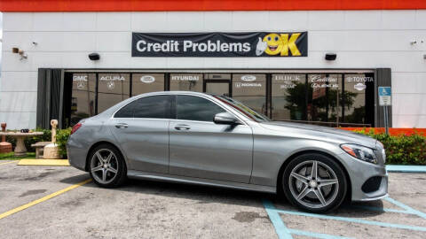 2015 Mercedes-Benz C-Class for sale at Car Depot in Miramar FL