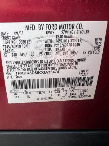 2012 Ford Explorer XLT