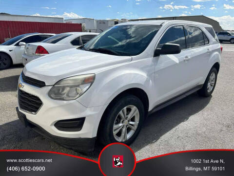 2017 Chevrolet Equinox for sale at SCOTTIES AUTO SALES in Billings MT