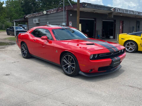 2016 Dodge Challenger for sale at Texas Luxury Auto in Houston TX
