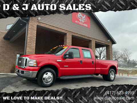 2006 Ford F-350 Super Duty for sale at D & J AUTO SALES in Joplin MO
