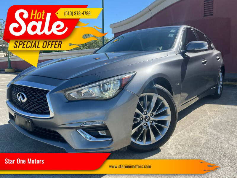 2019 Infiniti Q50 for sale at Star One Motors in Hayward CA