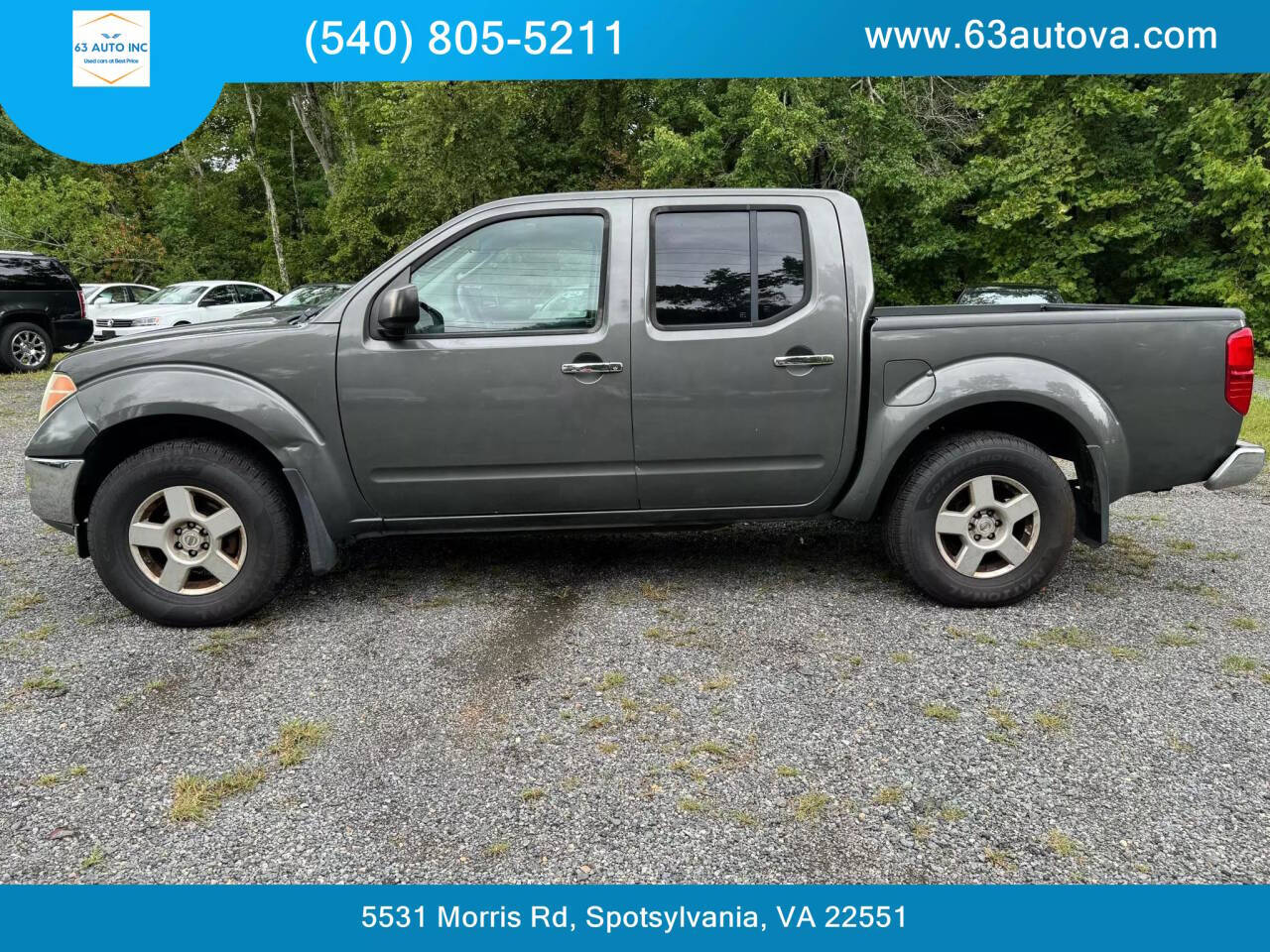 2007 Nissan Frontier for sale at 63 Auto Inc in Spotsylvania, VA