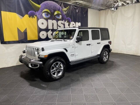 2019 Jeep Wrangler Unlimited for sale at Monster Motors in Michigan Center MI