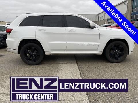 2016 Jeep Grand Cherokee for sale at LENZ TRUCK CENTER in Fond Du Lac WI