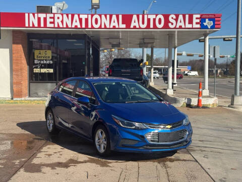 2017 Chevrolet Cruze for sale at International Auto Sales in Garland TX