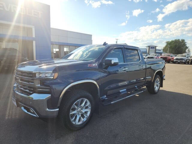 Used 2021 Chevrolet Silverado 1500 LTZ with VIN 3GCUYGEL8MG133967 for sale in Finley, ND