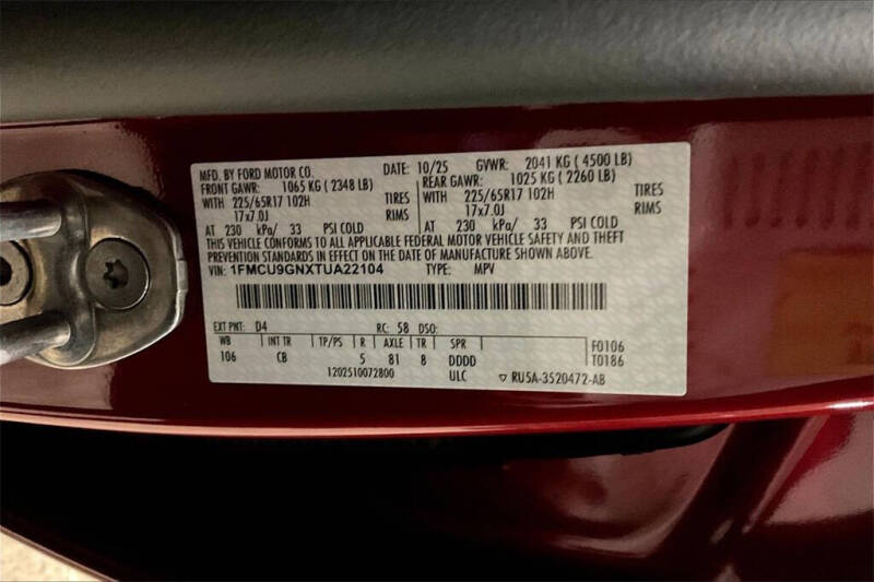 2026 Ford Escape Active