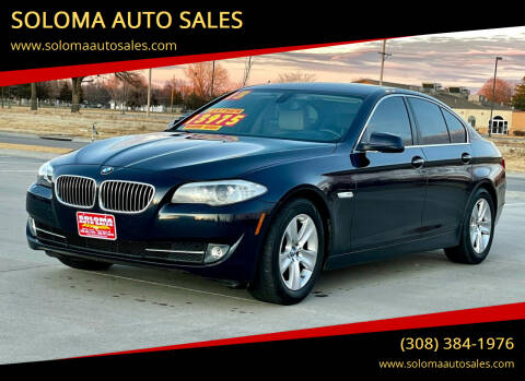 2013 BMW 5 Series for sale at SOLOMA AUTO SALES in Grand Island NE