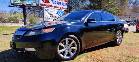 2012 Acura TL for sale at One Stop Auto LLC in Carrollton GA