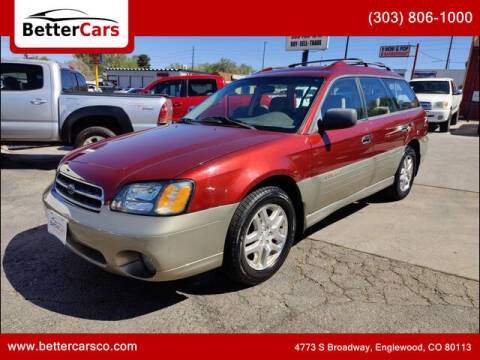 2002 Subaru Outback for sale at Better Cars in Englewood CO