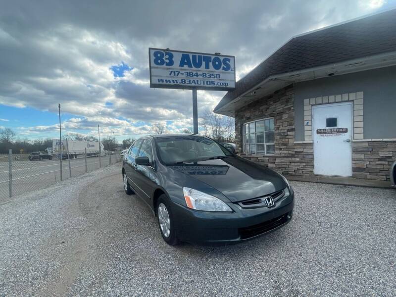 2004 Honda Accord for sale at 83 Autos in York PA