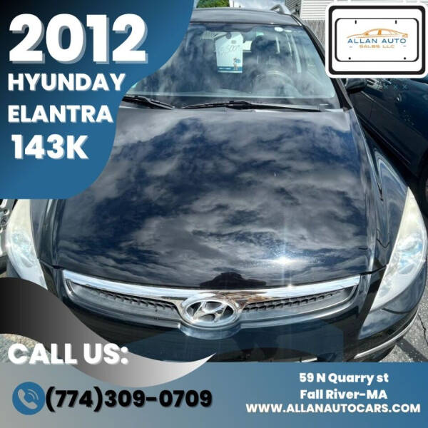 2012 Hyundai Elantra Touring for sale at Allan Auto Sales, LLC in Fall River MA