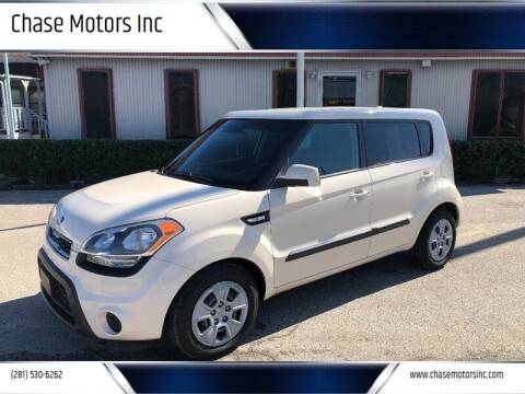 2013 Kia Soul for sale at Chase Motors Inc in Stafford TX