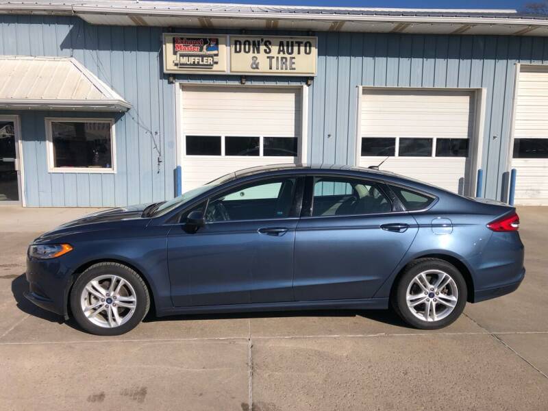 2018 Ford Fusion for sale at Dons Auto And Tire in Garretson SD