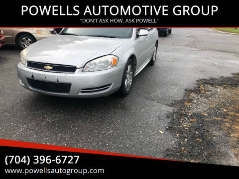 2013 Chevrolet Impala for sale at POWELLS AUTOMOTIVE GROUP in Gastonia NC