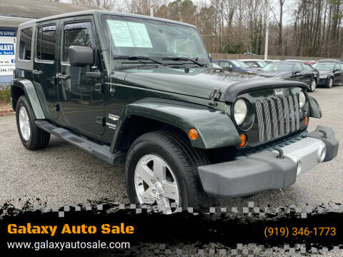 2010 Jeep Wrangler Unlimited for sale at Galaxy Auto Sale in Fuquay Varina NC