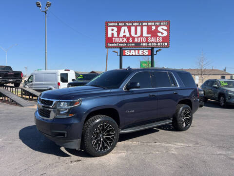 2019 Chevrolet Tahoe for sale at RAUL'S TRUCK & AUTO SALES, INC in Oklahoma City OK