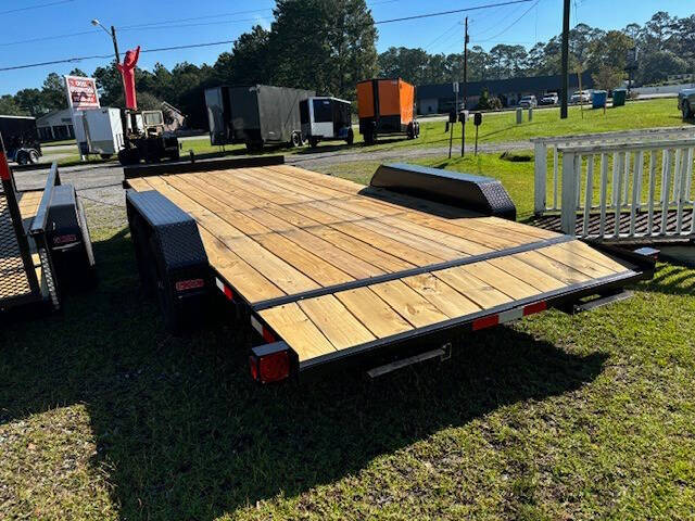 2025 J&E 7x16TA Car hauler for sale at Cross Resurrection Golf Carts and Trailers in Rincon, GA