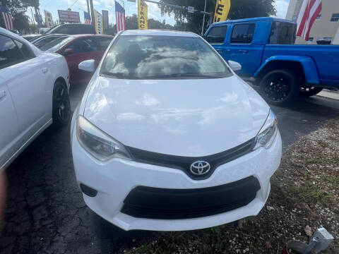 2014 Toyota Corolla for sale at Import & Export Auto Sales in Hialeah FL