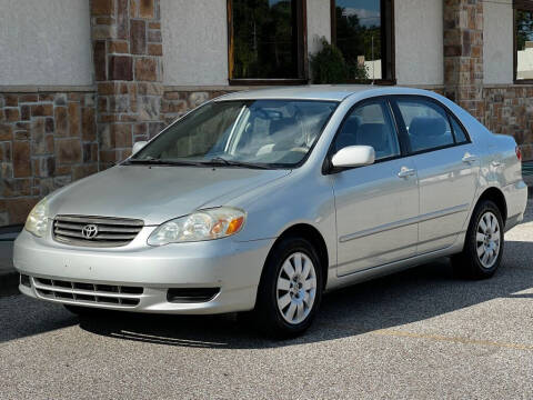 2003 Toyota Corolla for sale at Executive Motor Group in Houston TX