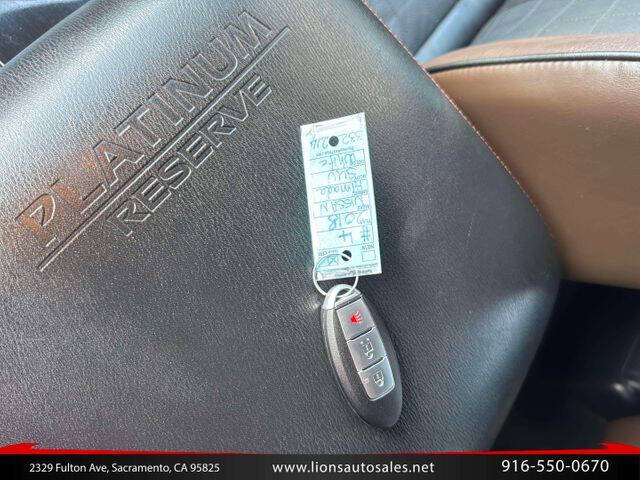 2018 Nissan Armada Platinum