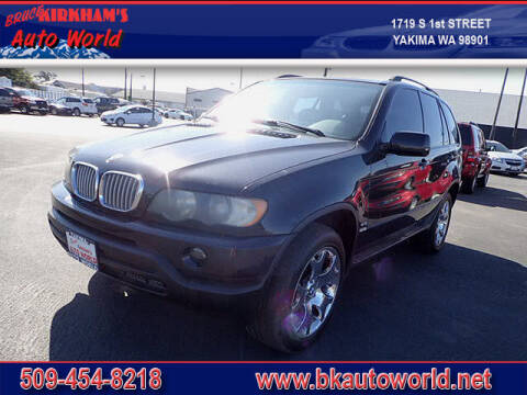 2002 BMW X5 for sale at Bruce Kirkham's Auto World in Yakima WA