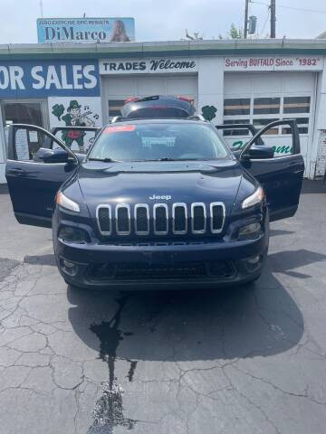 2014 Jeep Cherokee for sale at Village Motor Sales Llc in Buffalo NY